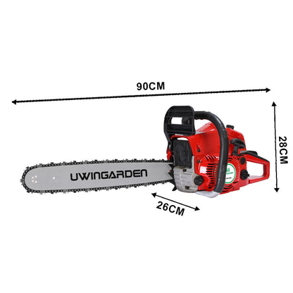 UWINGARDEN 49.3cc 20 inch Chainsaw