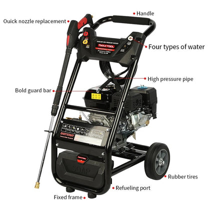 TMAX TOOL Petrol Pressure Washer 7.0HP - 2465 PSI